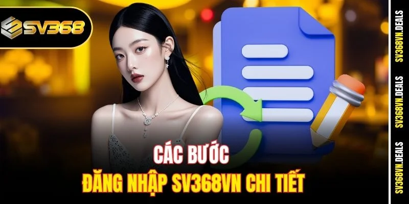 Các bước đăng nhập SV368vn chi tiết